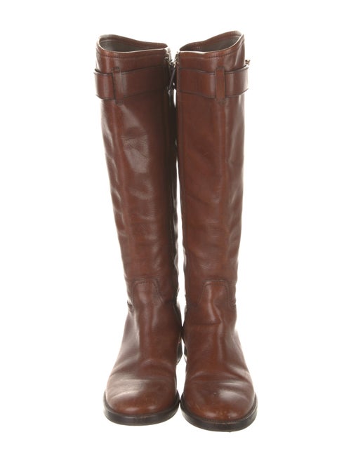 Tory Burch Leather Riding Boots