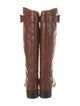 Tory Burch Leather Riding Boots