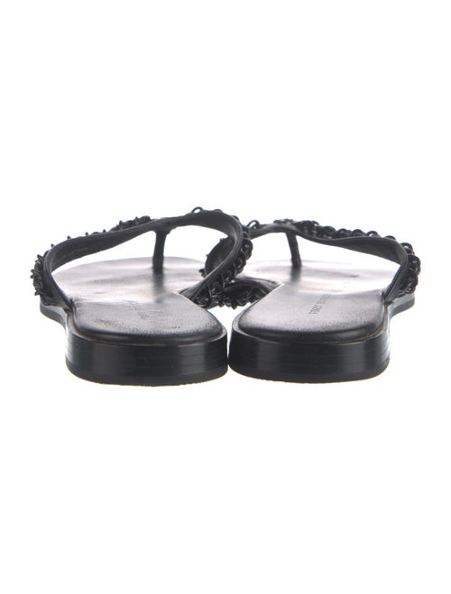 Tory Burch Leather Slides