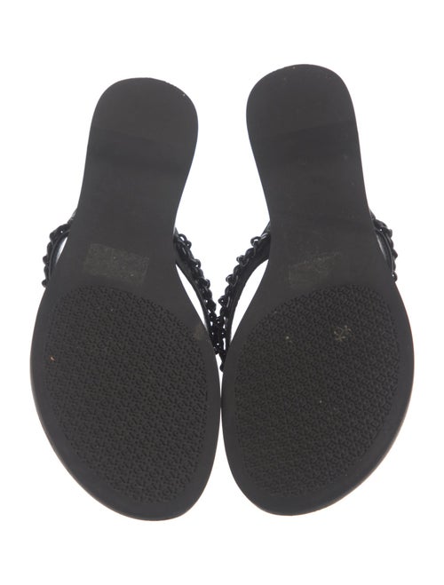 Tory Burch Leather Slides