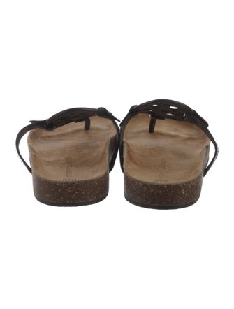 Tory Burch Patent Leather Slides