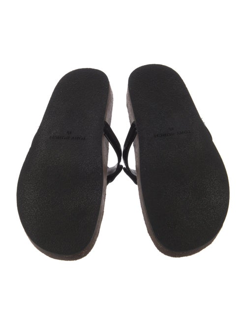 Tory Burch Patent Leather Slides