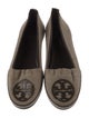 Tory Burch Canvas Striped Loafers