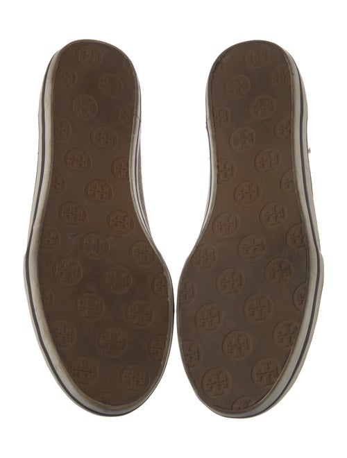 Tory Burch Canvas Striped Loafers