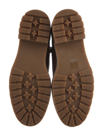 Tory Burch Suede Combat Boots