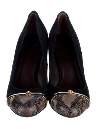 Tory Burch Suede Pumps