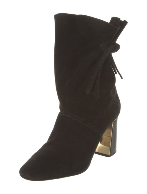 Tory Burch Suede Sock Boots