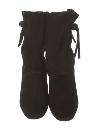 Tory Burch Suede Sock Boots