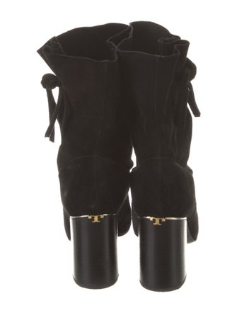 Tory Burch Suede Sock Boots