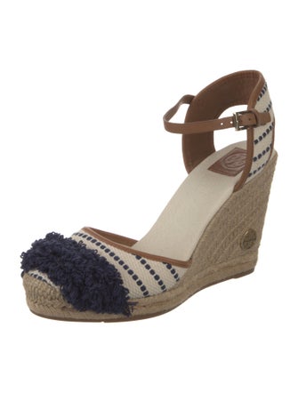 Tory Burch Canvas Printed Espadrilles
