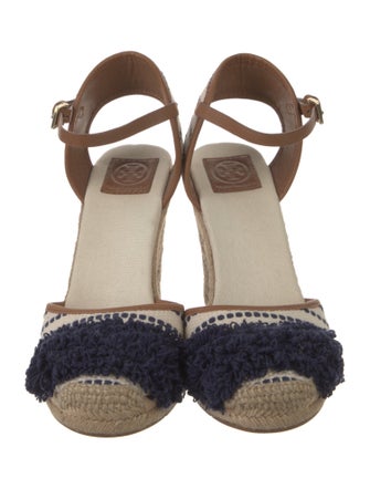 Tory Burch Canvas Printed Espadrilles