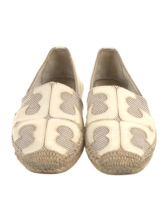 Tory Burch Canvas Printed Espadrilles