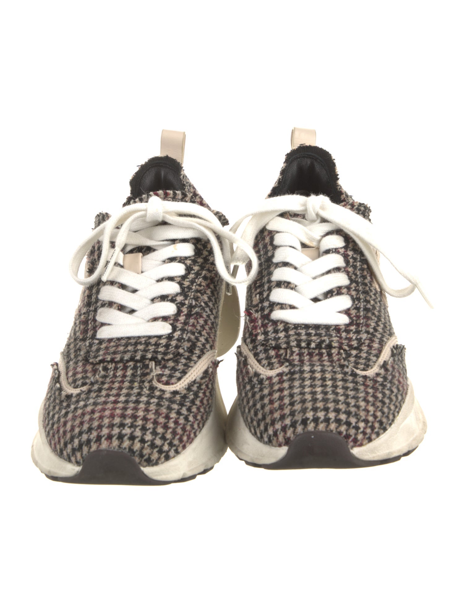 Tory Burch Tweed Printed Sneakers