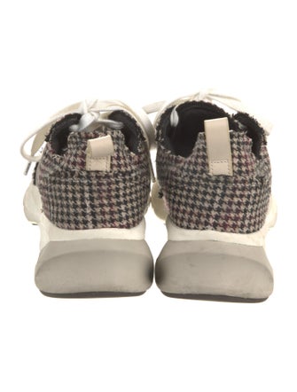 Tory Burch Tweed Printed Sneakers