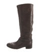 Tory Burch Leather Riding Boots