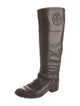 Tory Burch Leather Riding Boots