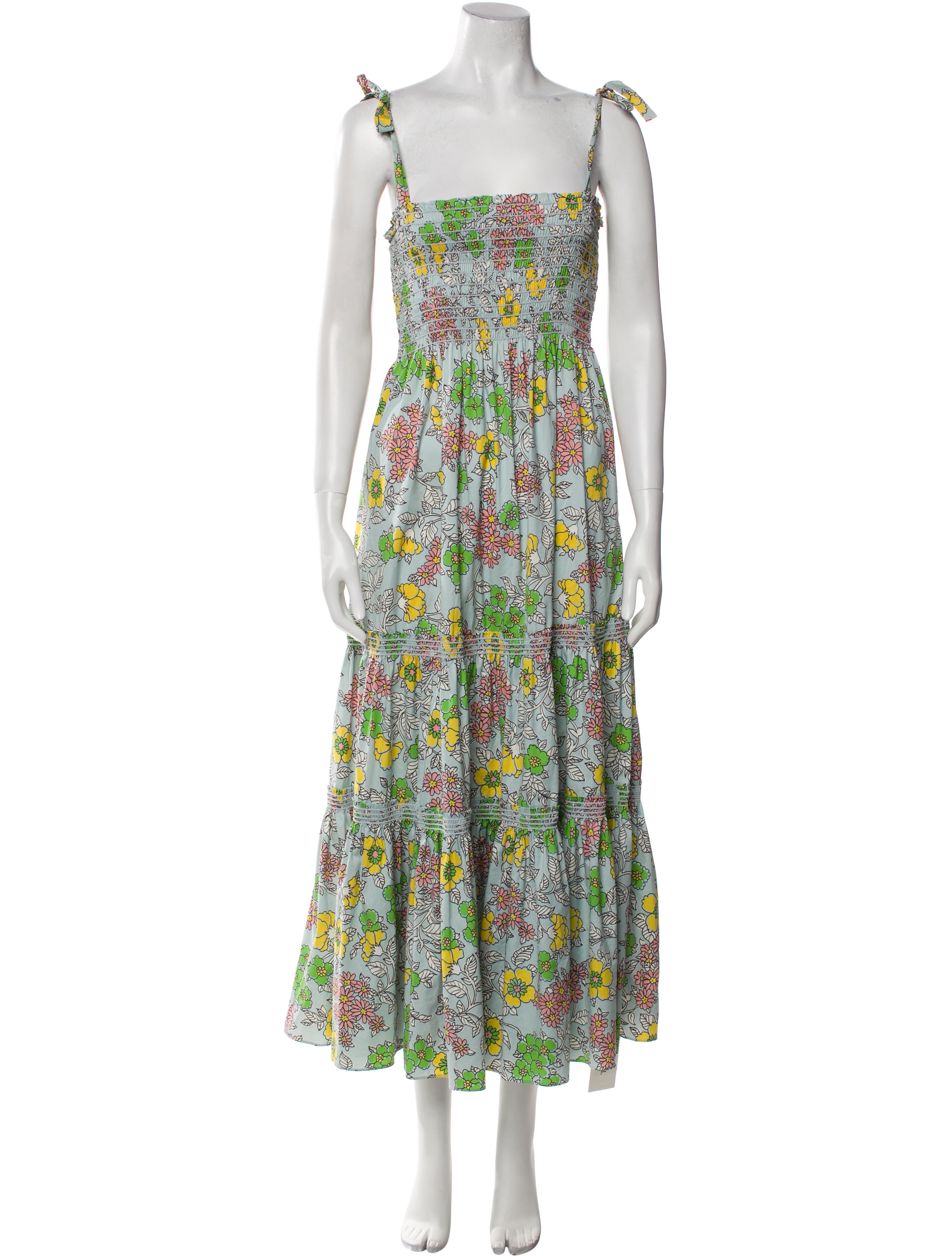 Floral Print Long Dress
