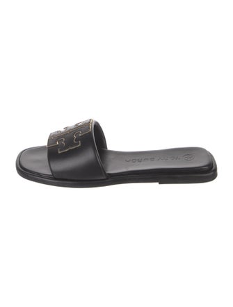 Tory Burch Leather Slides