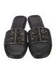 Tory Burch Leather Slides
