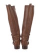 Tory Burch Leather Riding Boots
