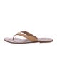 Tory Burch Leather Flip Flops