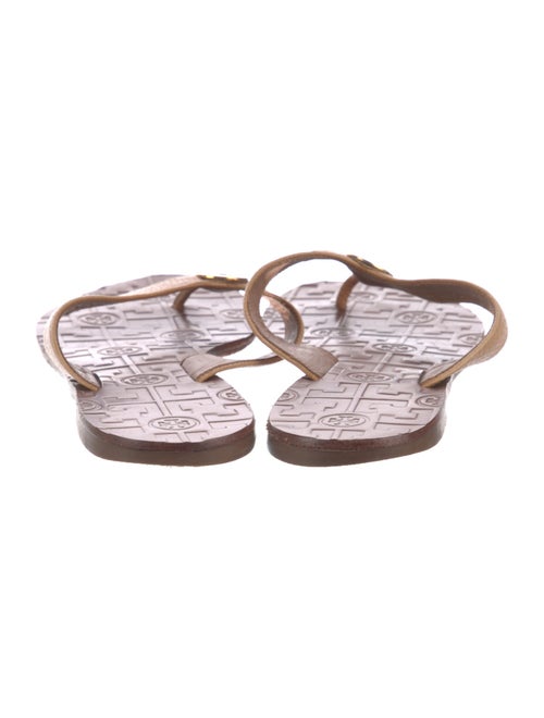 Tory Burch Leather Flip Flops