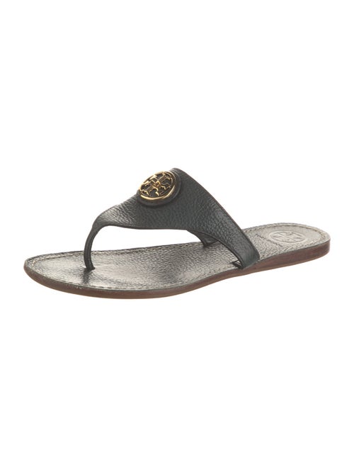 Tory Burch Leather Slides