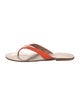 Tory Burch Leather Flip Flops