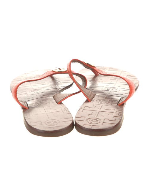 Tory Burch Leather Flip Flops