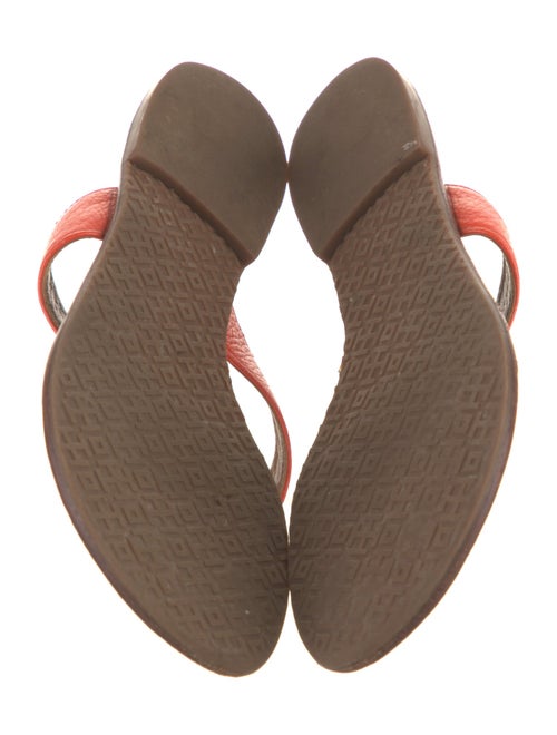 Tory Burch Leather Flip Flops