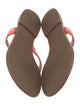 Tory Burch Leather Flip Flops