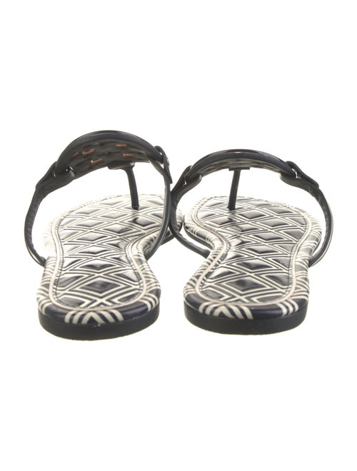 Tory Burch Leather Printed Slides