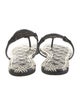 Tory Burch Leather Printed Slides