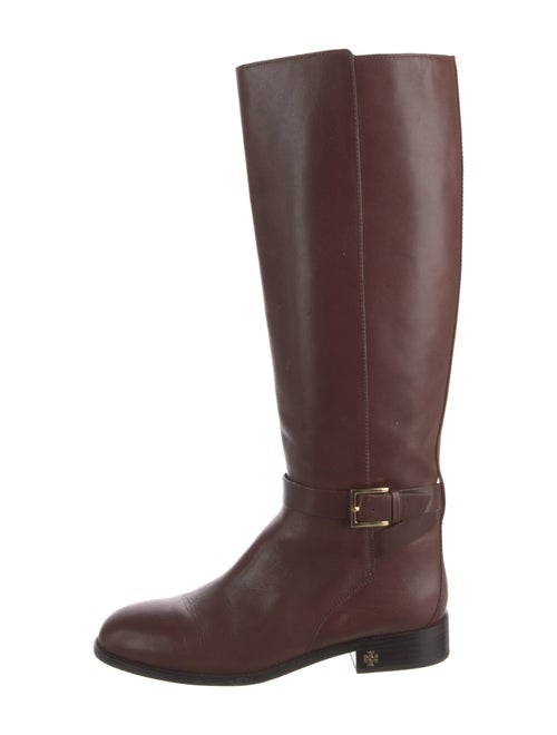 Tory Burch Leather Riding Boots