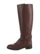 Tory Burch Leather Riding Boots