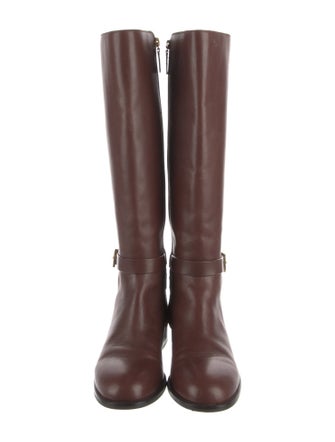 Tory Burch Leather Riding Boots
