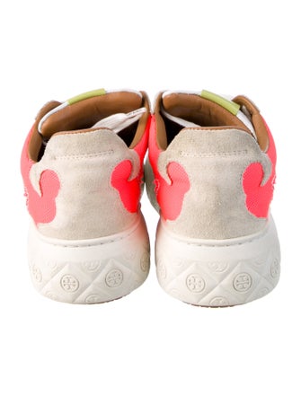 Tory Burch Leather Printed Sneakers