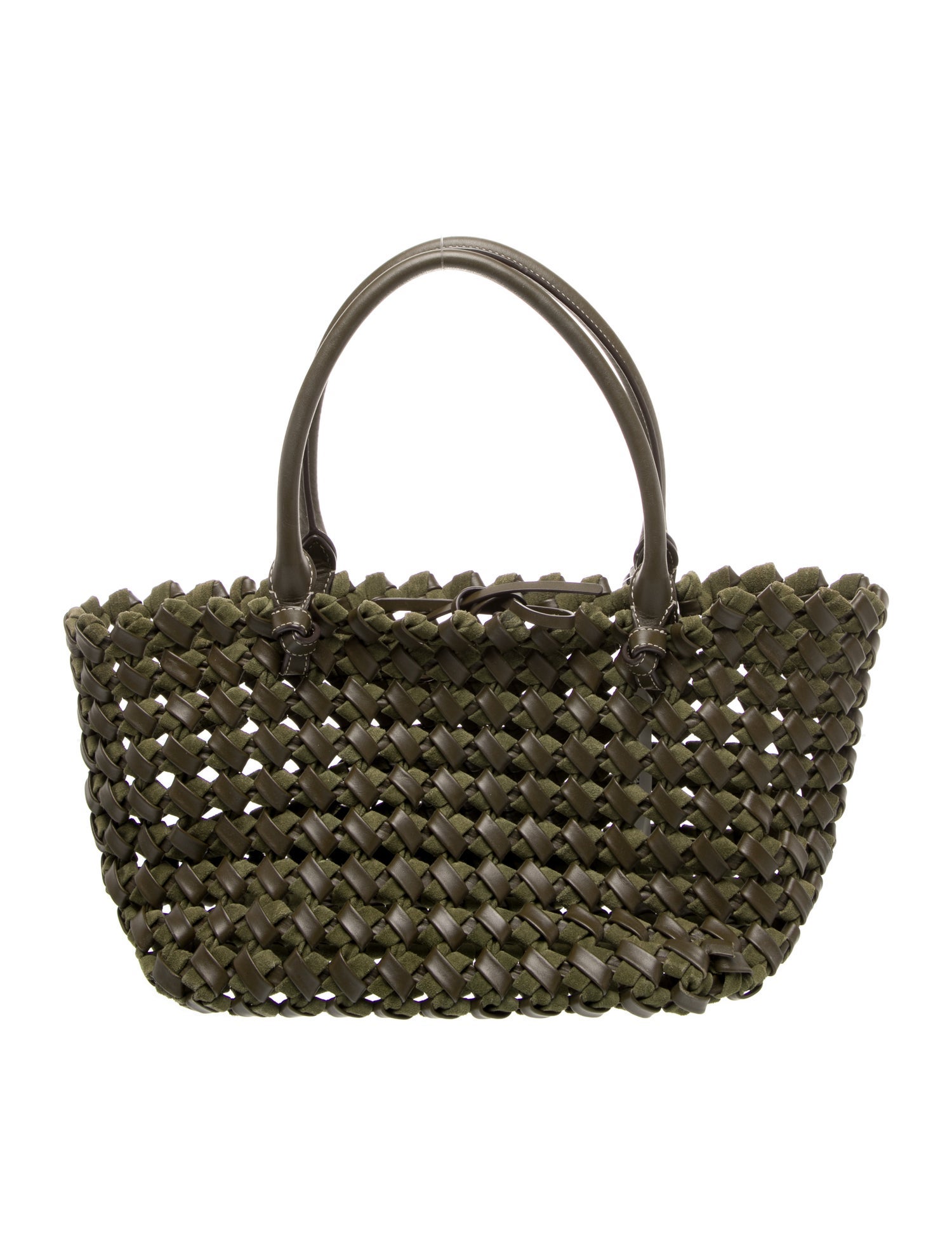 Tory Burch Suede Top Handle Bag