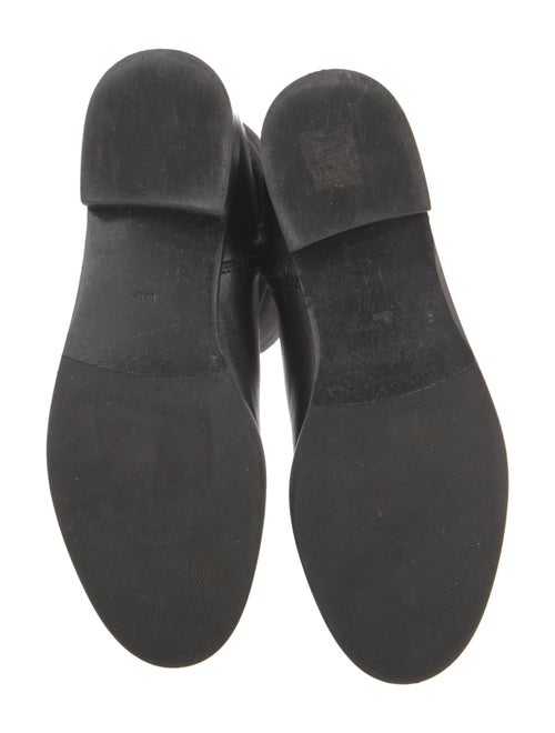 Tory Burch Suede Leather Trim Embellishment Riding Boots