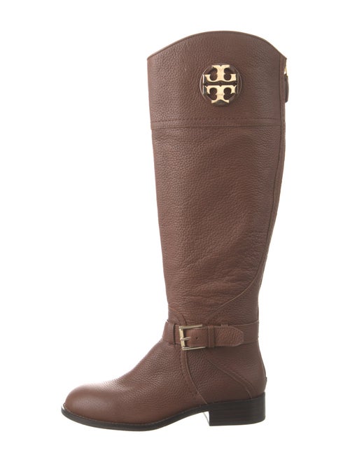 Tory Burch Leather Riding Boots