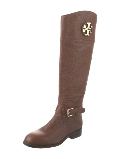 Tory Burch Leather Riding Boots
