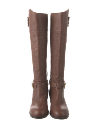 Tory Burch Leather Riding Boots