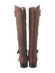 Tory Burch Leather Riding Boots