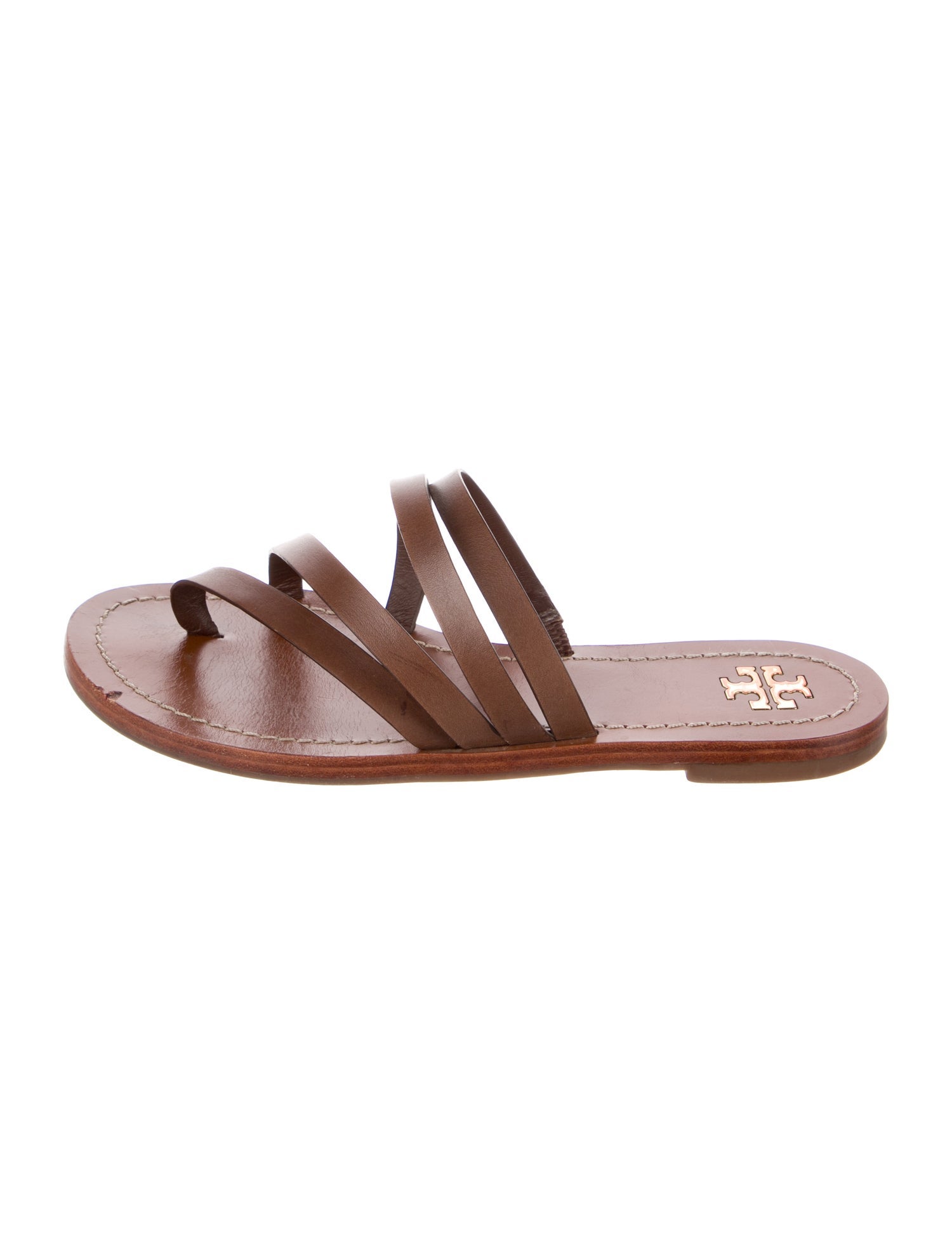 Tory Burch Leather Slides