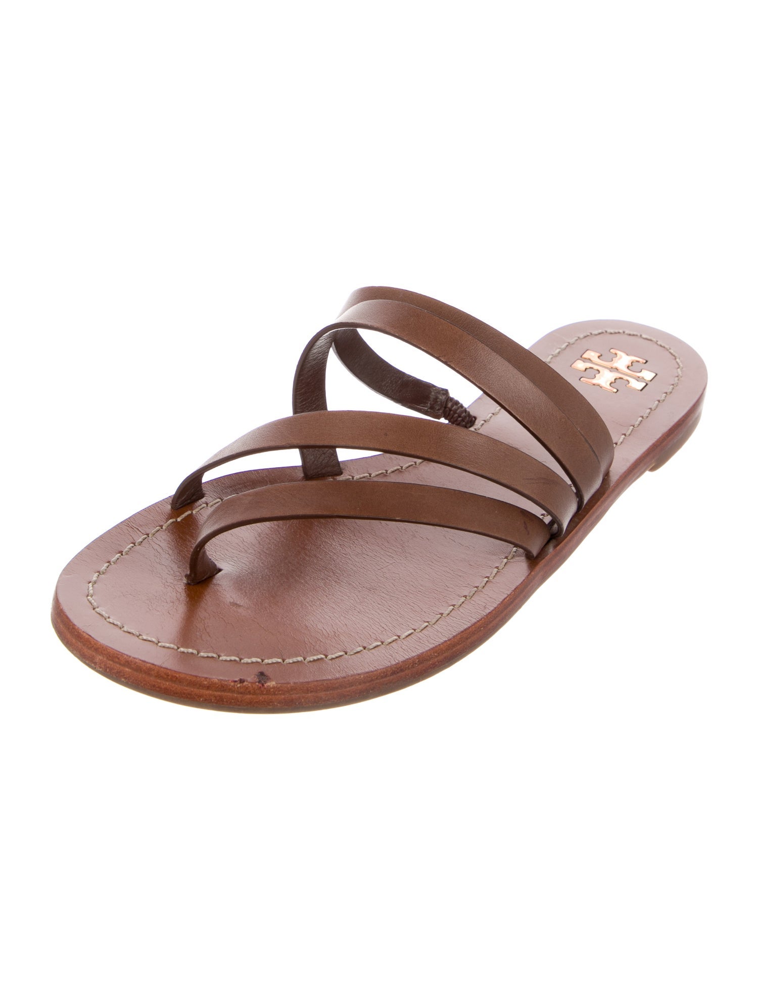 Tory Burch Leather Slides