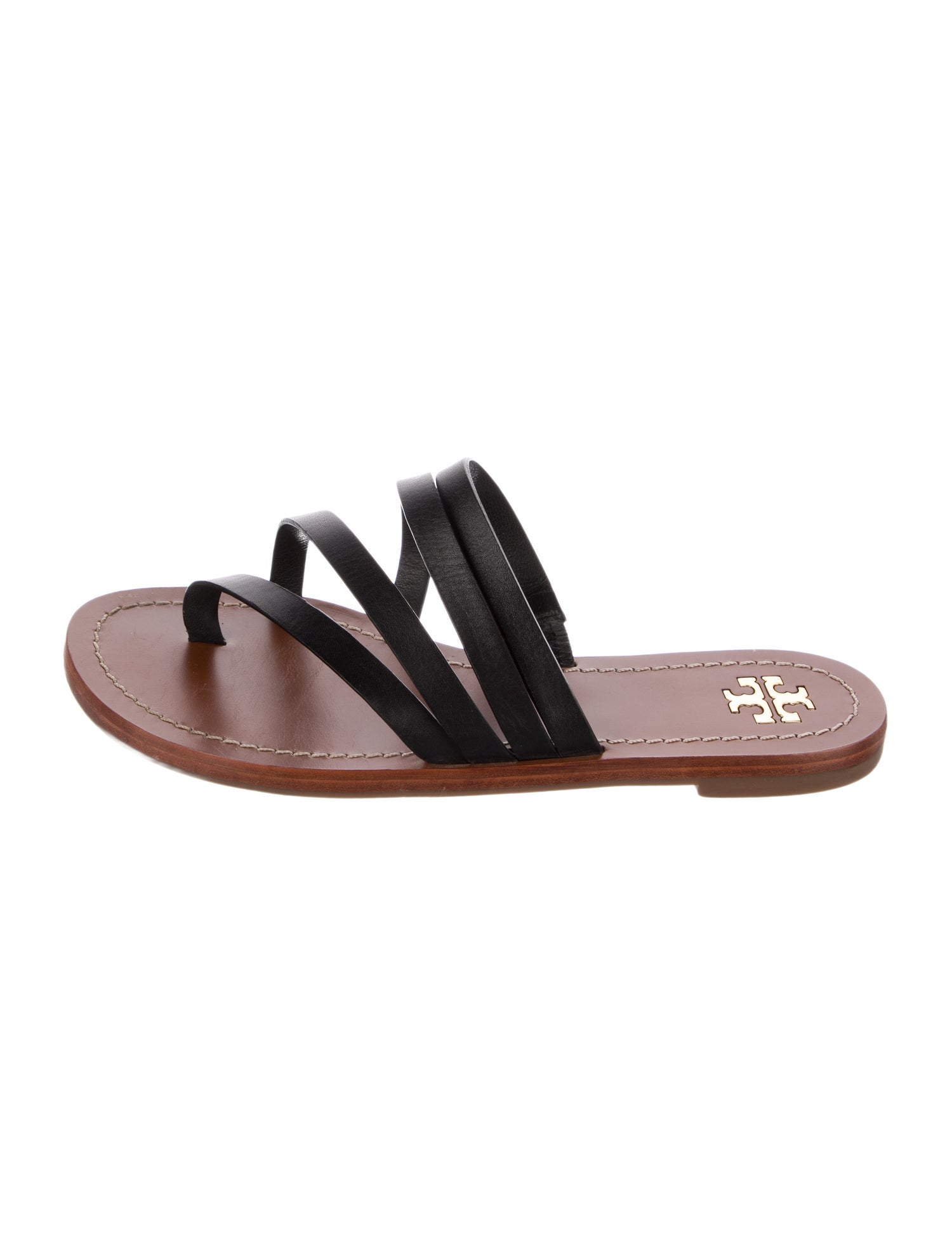 Tory Burch Leather Slides