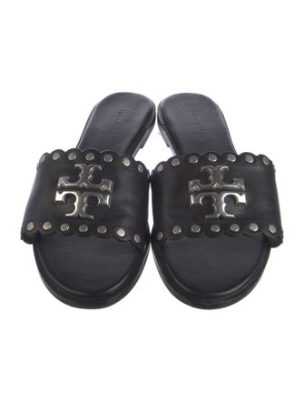 Tory Burch Leather Slides