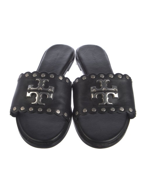 Tory Burch Leather Slides