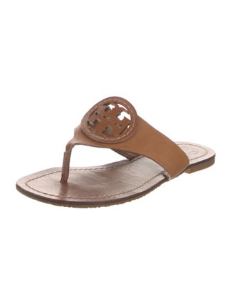 Tory Burch Leather Slides