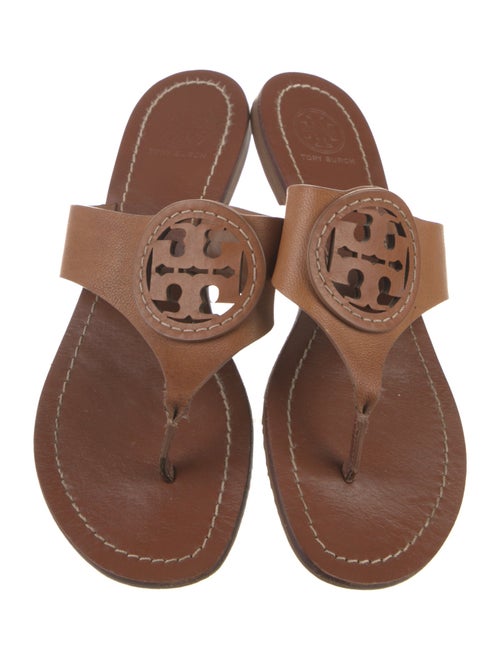 Tory Burch Leather Slides